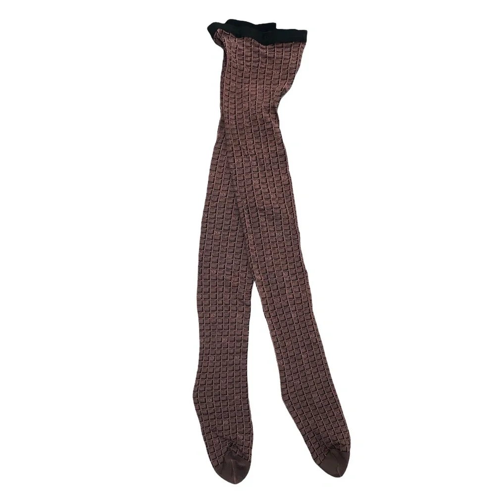 CHANEL COLLANT FANTAISIE JACQUARD FANCY TIGHTS